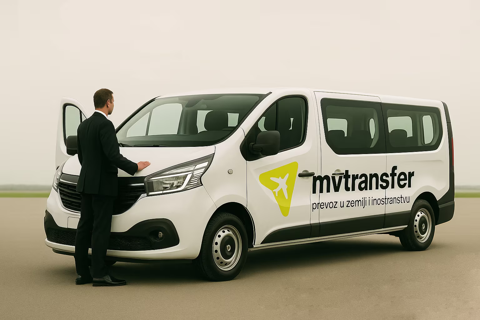 Van rental with driver in Belgrade, Serbia for safe and comfortable group travel at the best price